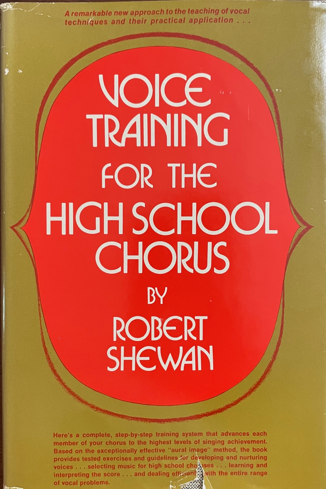 Voice Training for the High School Chorus