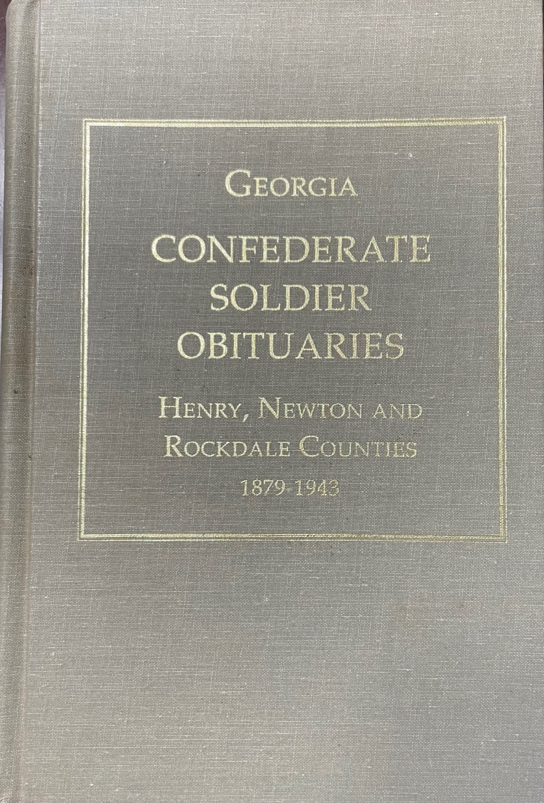 Confederate Soldier Obituaries Henry, Newton, and Rockdale