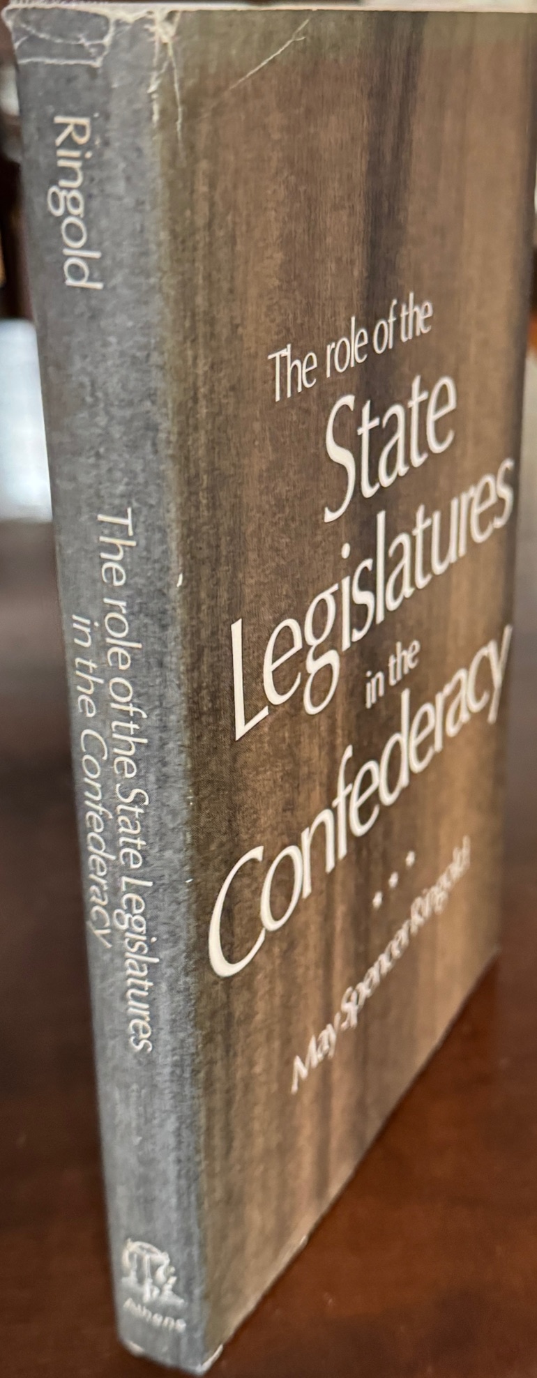 The Role of the State Legislatures in the Confederacy