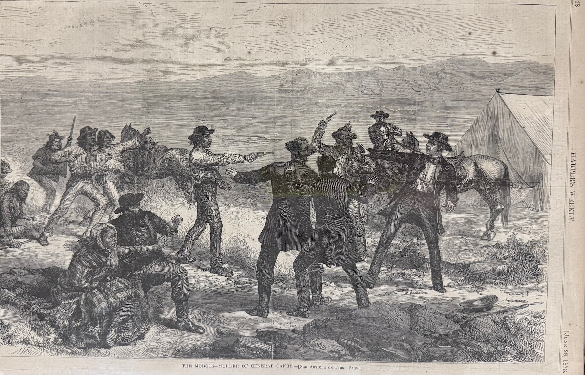 The Modocs - Murder of General Canby