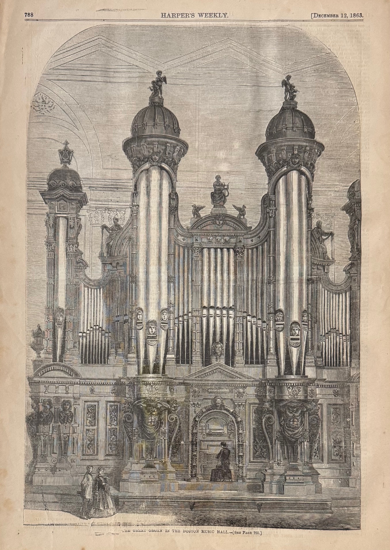 The Great Organ in the Boston Music Hall