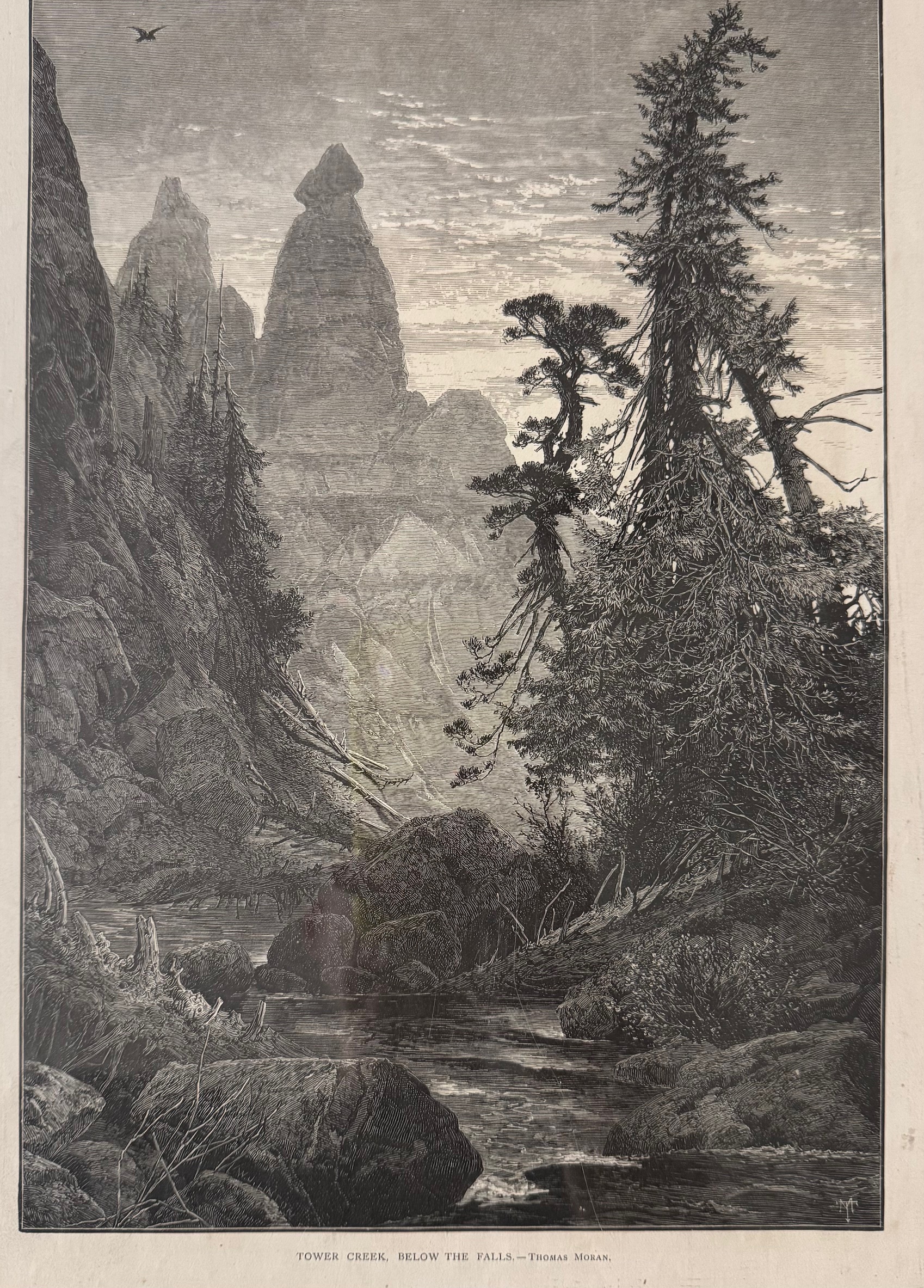 Tower Creek, Below the Falls