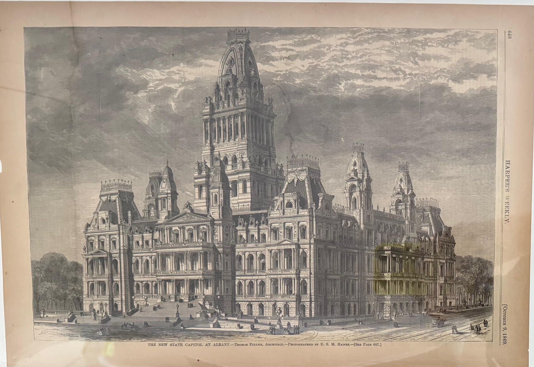 The New State Capital at Albany