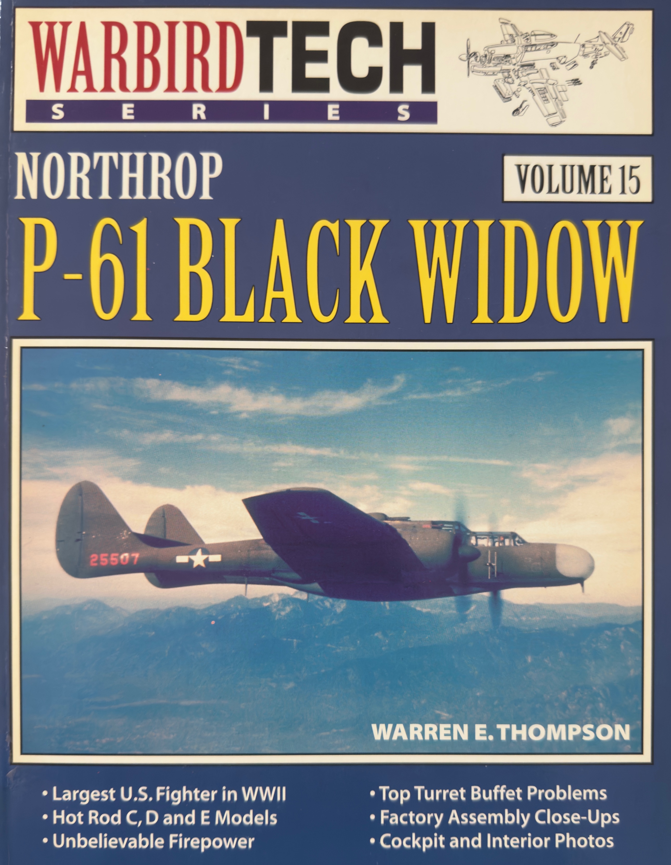 Northrop P-61 Black Widow (Warbird Tech Series - Volume 15