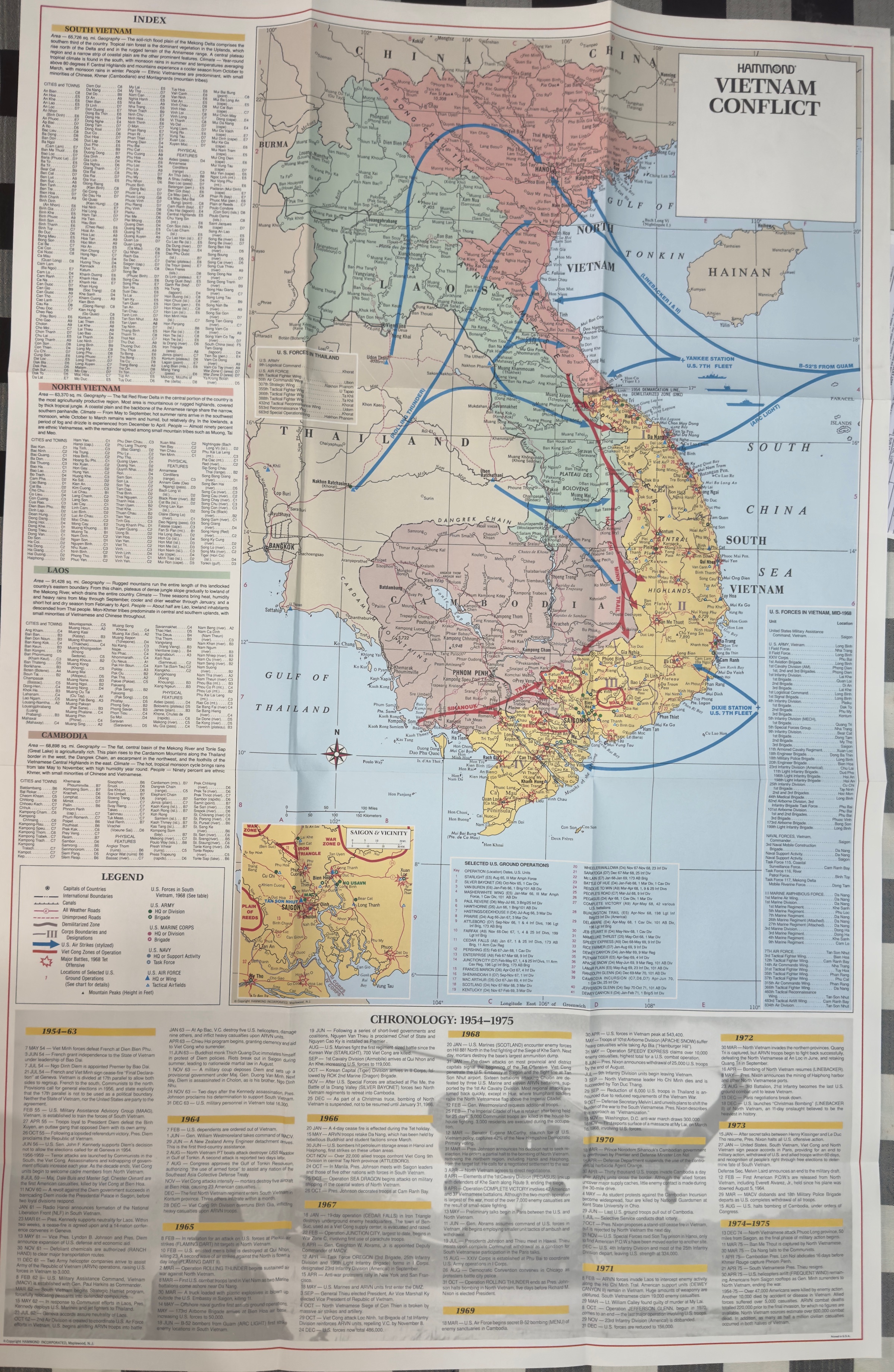 Vietnam Conflict [Map]