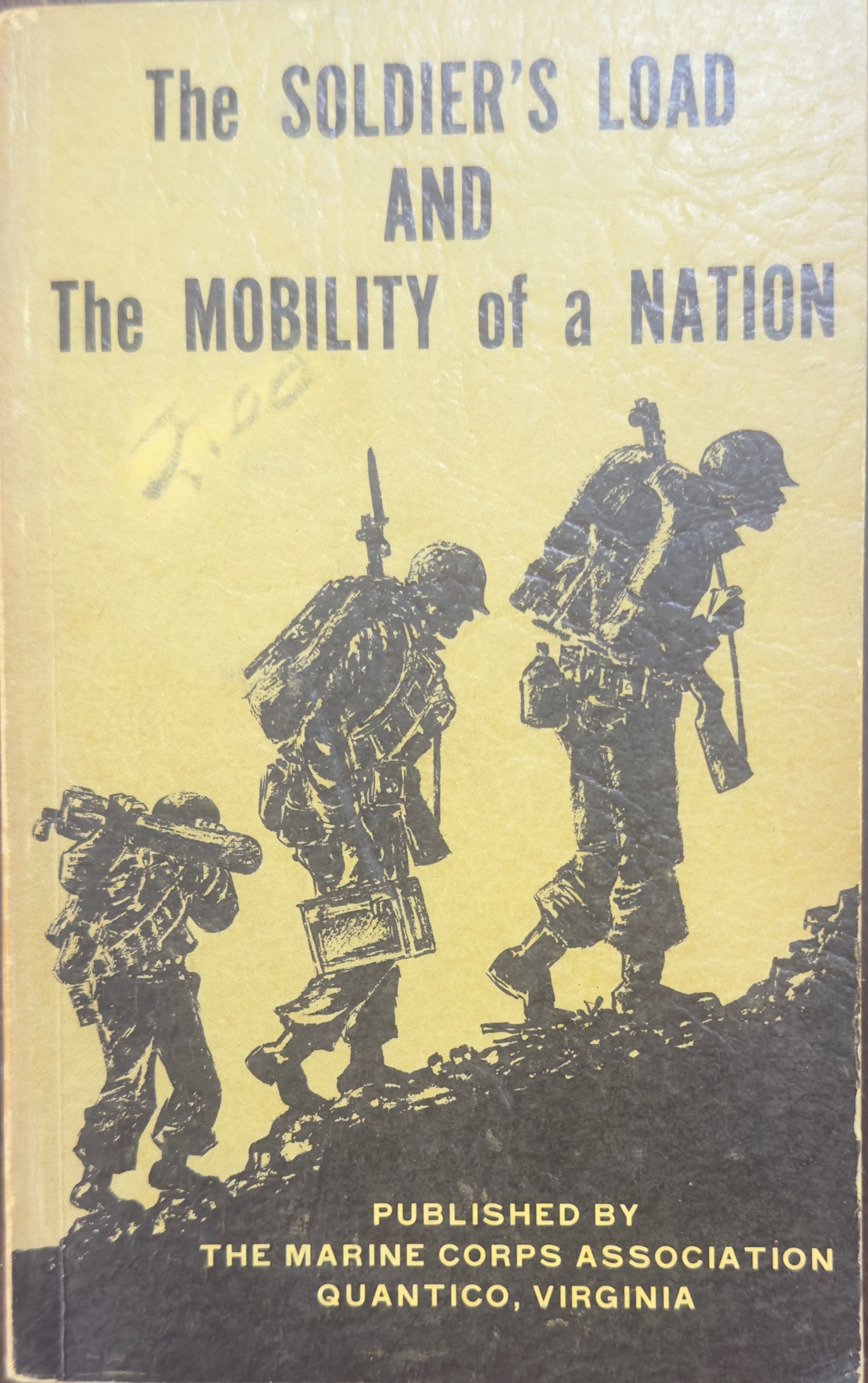 The Soldier's Load and the Mobility of a Nation