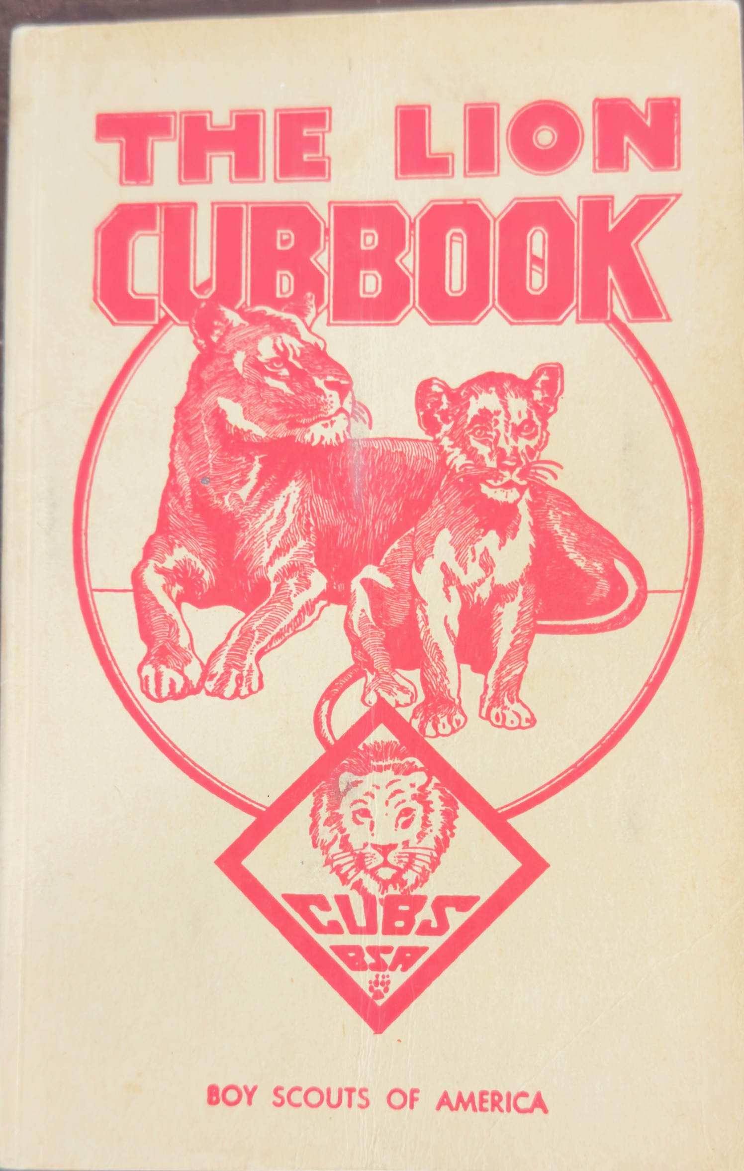 The Boys Cubbook Part III - Lion Rank of the Younger Boy Program of the Boy Scouts of America