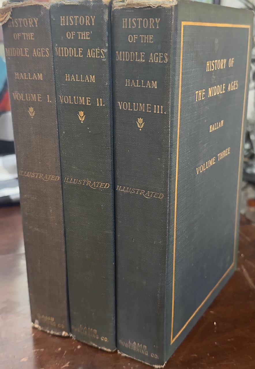 History of Europe during the Middle Ages - Revised Edition (3 Volume Set)